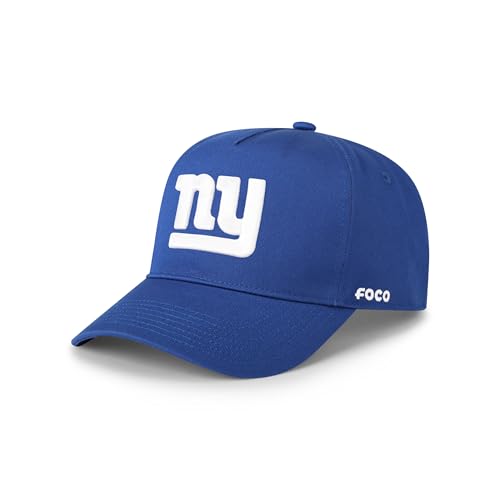 FOCO New York Giants NFL Primary Logo Marquee RF Cap - Royal