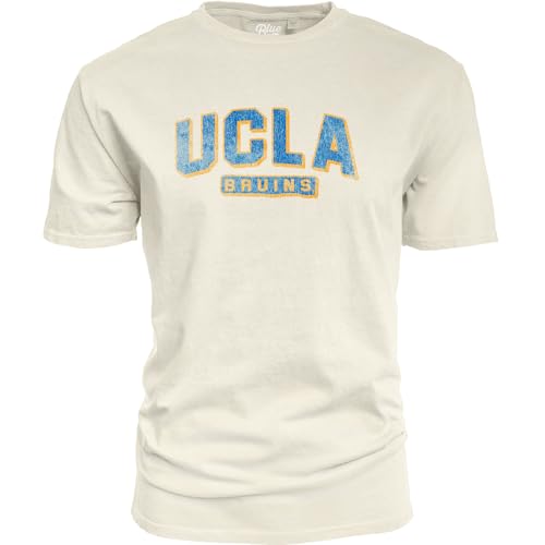 Blue 84 Standard NCAA Officially Licensed T-Shirt Ivory Dyed Ringspun Vintage