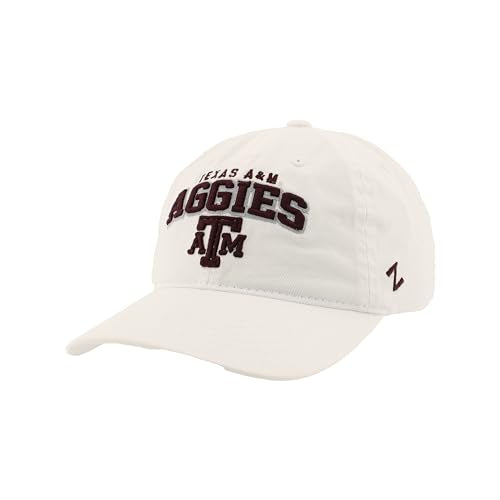 Texas A&M Aggies NCAA Officially Licensed Hat Scholarship Classic White