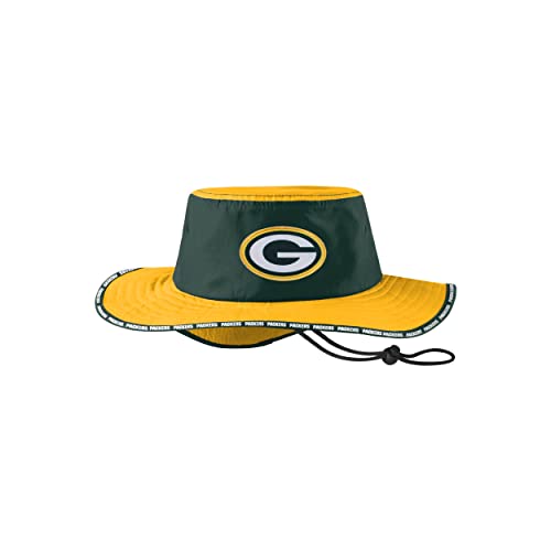 FOCO Green Bay Packers NFL Colorblock Boonie Hat