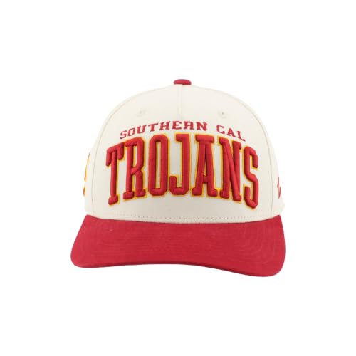 USC Trojans NCAA Officially Licensed Adjustable Snapback Hat Marquee Superstar Ivory