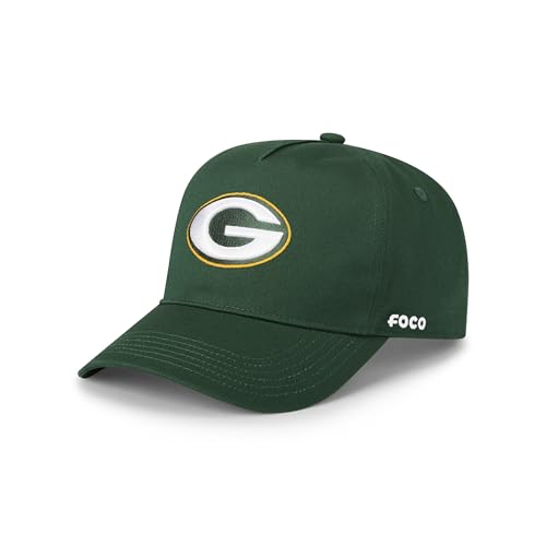 FOCO Green Bay Packers NFL Primary Logo Marquee RF Cap - Forrest