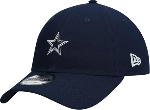 New Era NFL Core Classic 9TWENTY Adjustable Hat Cap One Size Fits All (Dallas Cowboys - Navy Small Logo)