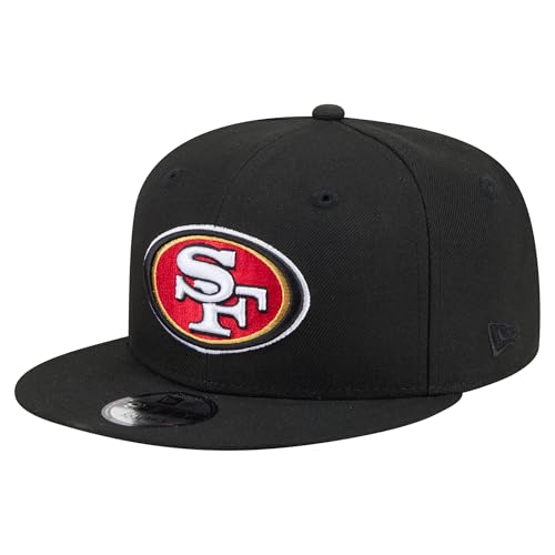 New Era Men's Black San Francisco 49ers 9FIFTY Snapback Hat
