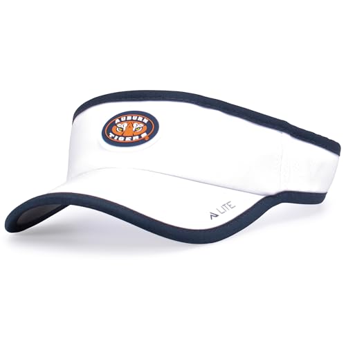 Pacific Headwear NCAA Auburn Lite Series All-Sport Active Visor, OS