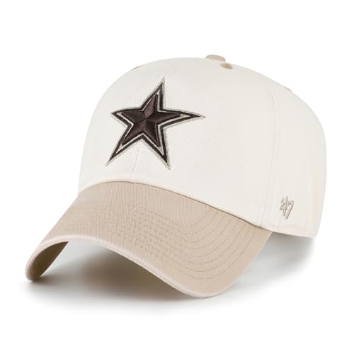 47 Men's Natural/Tan Dallas Cowboys Neutral Terrain Clean Up Adjustable Hat