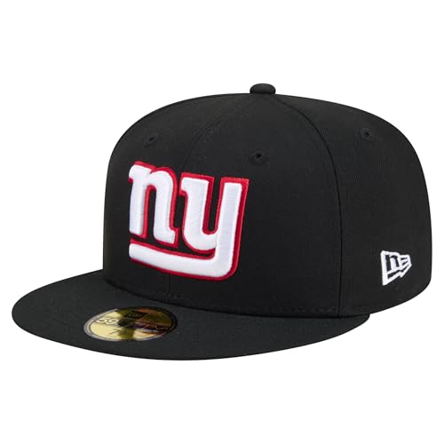 New Era Men's Black New York Giants 59FIFTY Fitted Hat