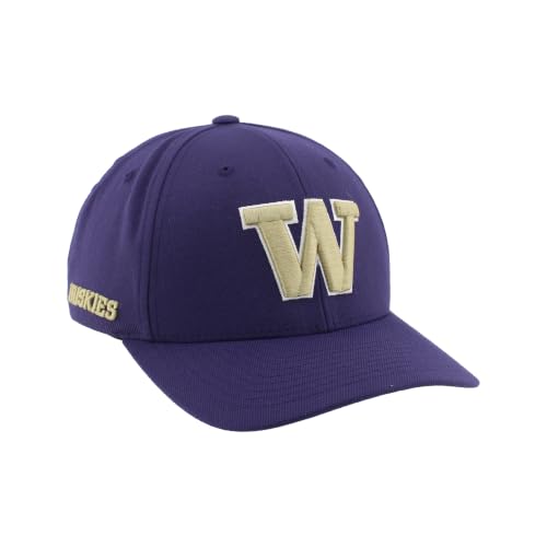 Washington Huskies NCAA Officially Licensed Adjustable Snapback Hat Competitor Mascot Team Color