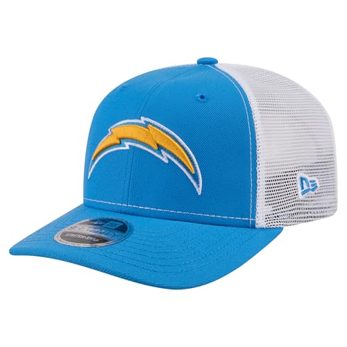 New Era Men's Powder Blue Los Angeles Chargers 9SEVENTY Trucker Adjustable Hat