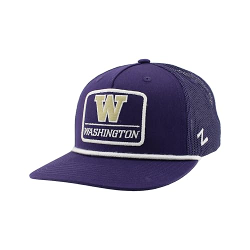 Washington Huskies NCAA Officially Licensed Rope Hat Trace Bulletin Te ...
