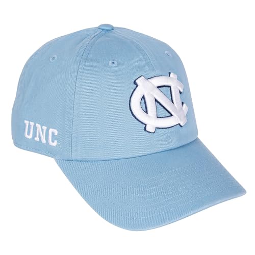 Desert Cactus UNC Tar Heels Embroidered Baseball Hat (A1) Light Blue