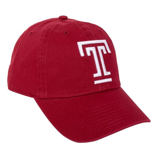 Desert Cactus Temple University Embroidered Baseball Hat (A)