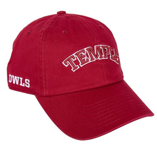 Desert Cactus Temple University Embroidered Baseball Hat (F)