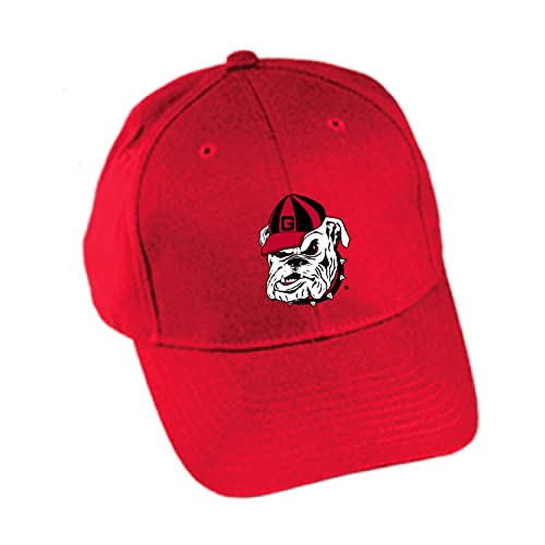 Two Feet Ahead College Georgia Bulldogs Toddler Baseball Hat Cap University College Officially Licensed (Toddler, Georgia Bulldogs)