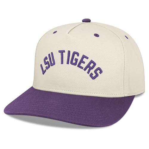 Legacy NCAA Officially Licensed Baseball Hat, LSU Tigers Team Color