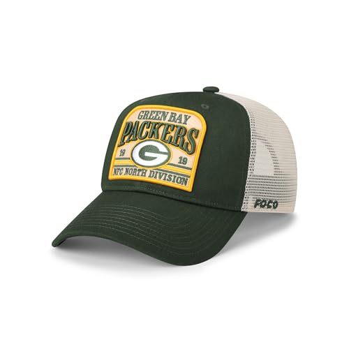 FOCO Green Bay Packers NFL Truckstop Patch Trucker RF Cap - Forrest