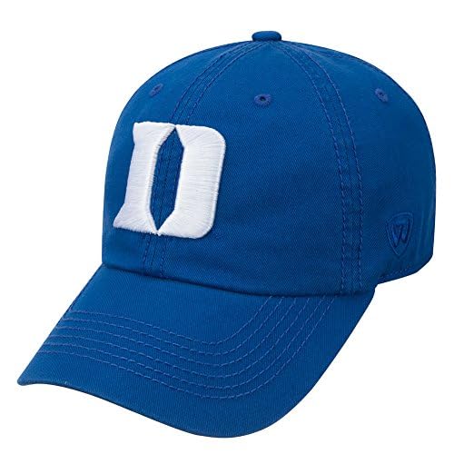 Collegiate Hats - Fitted Caps Adjustable Hats and Snapbacks Available (Adjustable Hat, Duke Logo)