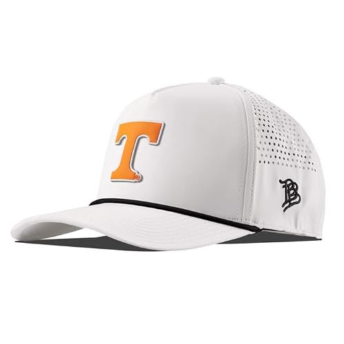 Branded Bills Officially Licensed x Tennessee Volunteers White 5-Panel Block PVC