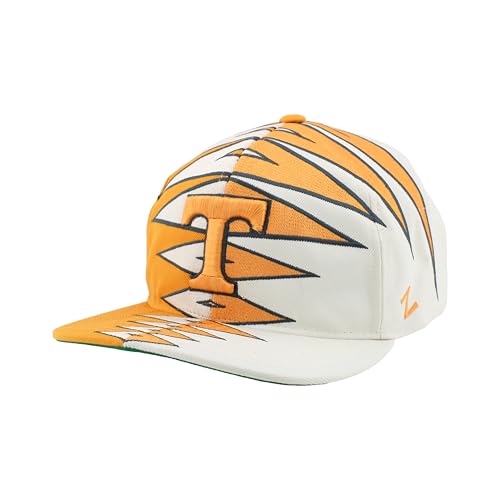 Tennessee Volunteers NCAA Officially Licensed Adjustable Snapback Hat Team Color Split