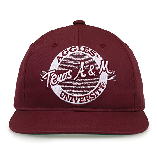 The Game NCAA Texas A&M Aggies Retro Circle Design Hat, Adjustable, One Size