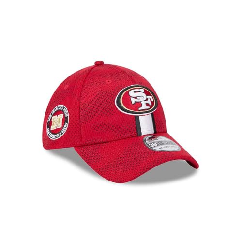 San Francisco 49ers 2024 Sideline 39THIRTY Flex Hat New Era Men's Scarlet