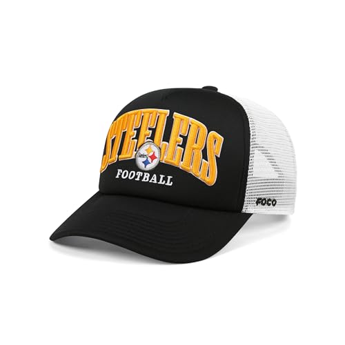 FOCO Pittsburgh Steelers NFL Foam Trucker RF Cap Team Color