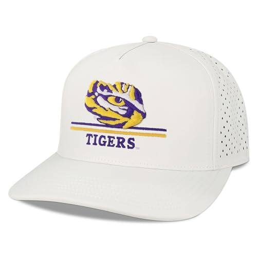 Legacy NCAA Officially Licensed Baseball Hat, LSU Tigers Team Color