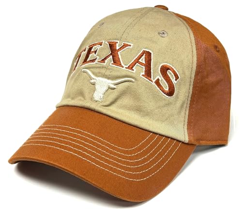 Texas Long Horns Venge Clean Up Burnt Orange Hat Cap Adult Men's Adjustable