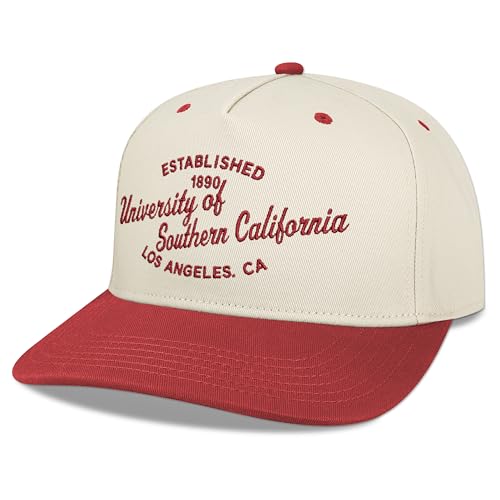 Legacy NCAA Officially Licensed Baseball Hat, USC Trojans Team Color