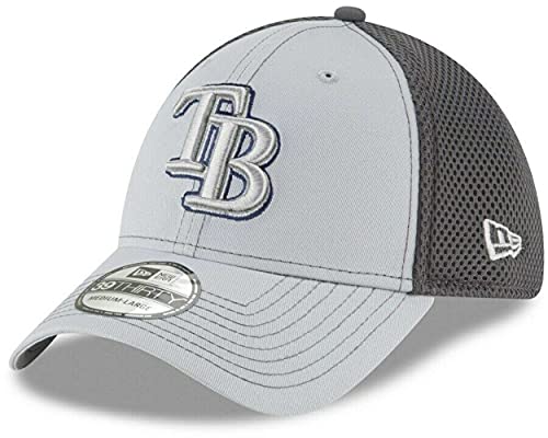 Tampa Bay Rays Grayed Out Neo 39Thirty Cap (Small-Medium)