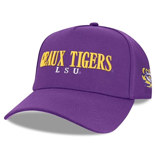 Legacy NCAA Officially Licensed Baseball Cap, LSU Tigers Team Color