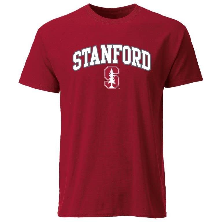 Barnesmith Stanford University Cardinal Short-Sleeve T-Shirt, Spirit, Cardinal, Large
