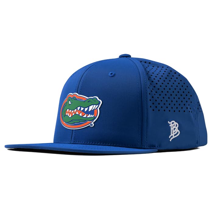 Branded Bills Officially Licensed x Florida Gators Royal Flat Performance Florida Team Logo
