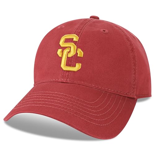 Legacy NCAA Officially Licensed Baseball Hat, USC Trojans Team Color