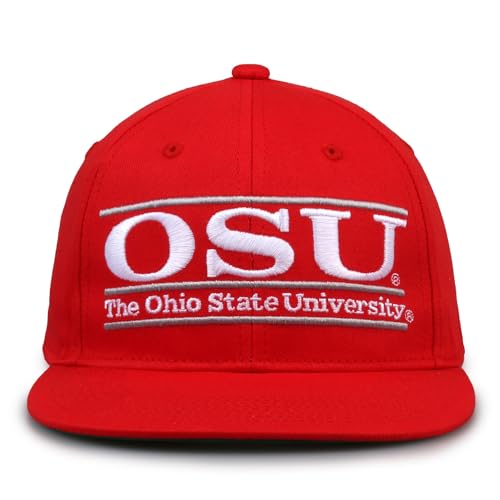 The Game NCAA Ohio State Buckeyes, Unisex Retro Bar Design Hat, Adjustable, One Size