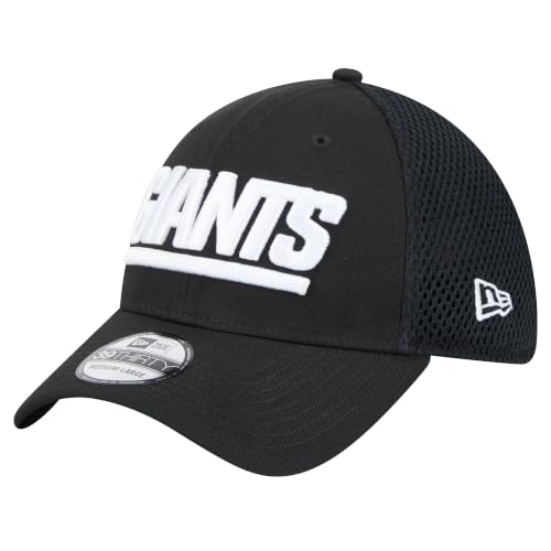 New Era Men's Black New York Giants Main Neo 39THIRTY Flex Hat