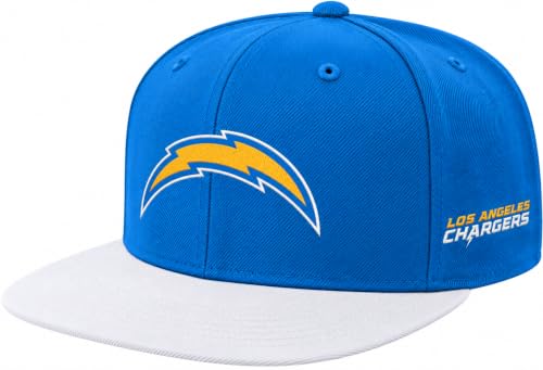 NFL Kids Youth 8-20 Official 2-Tone Snapback Hat Cap One Size (US, Alpha, One Size, Los Angeles Chargers)