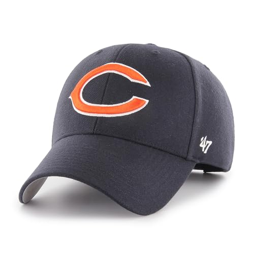 47 Men's Navy Chicago Bears MVP Adjustable Hat