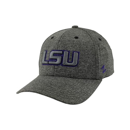 LSU Tigers NCAA Officially Licensed Hat Somber Fog, Large