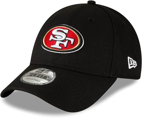 New Era NFL The League 9Forty Team Color Alternate Adjustable Strapback Hat Cap One Size Fits All - San Francisco 49ers Black