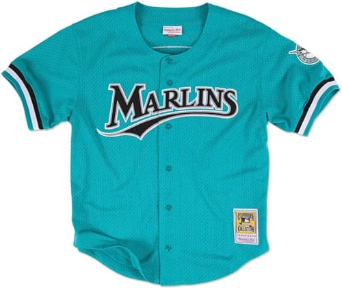 Authentic Andre Dawson Florida Marlins 1995 Button Front