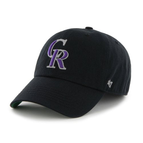 47 MLB Colorado Rockies Cap, Black, Small