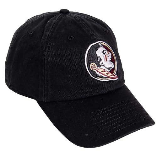 Desert Cactus Florida State University Embroidered Baseball Hat (D1) Black