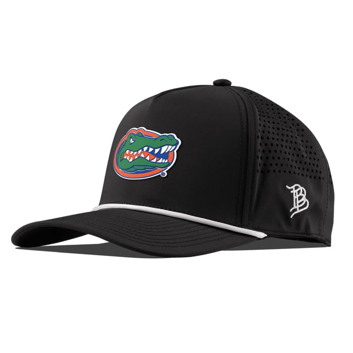 Branded Bills Officially Licensed x Florida Gators Black 5-Panel Florida Team Logo