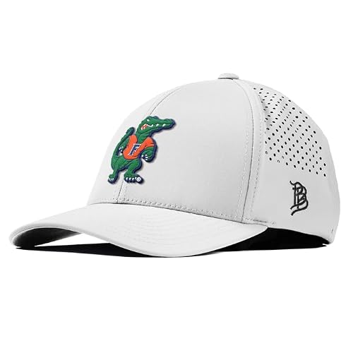 Branded Bills Officially Licensed x Florida Gators White Curved Performance Albert The Gator