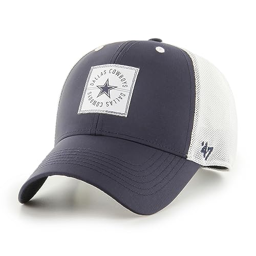 47 Men's Navy Dallas Cowboys Disburse MVP Trucker Adjustable Hat