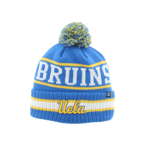 UCLA Bruins NCAA Officially Licensed Beanie Pom Freestyle Team Color
