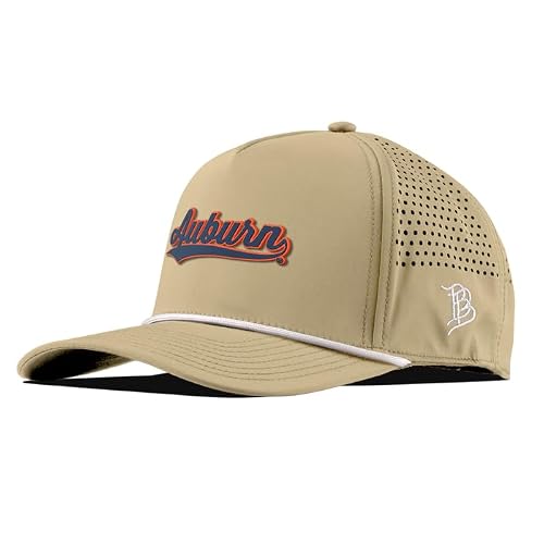 Branded Bills Officially Licensed x Auburn Tigers Desert 5-Panel Auburn Script PVC