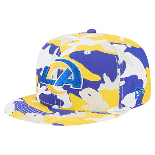 New Era Men's Gold/Royal Los Angeles Rams 59FIFTY Fitted Hat