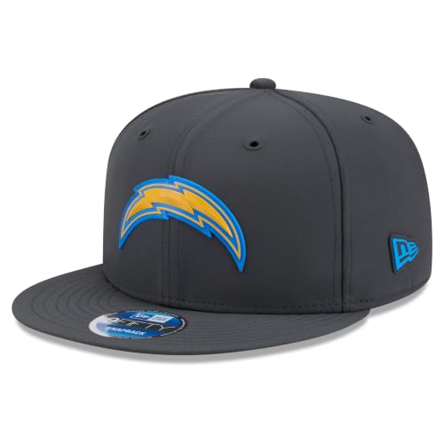 New Era Men's Charcoal Los Angeles Chargers 2026 Sideline Cold Weather 9FIFTY Snapback Hat
